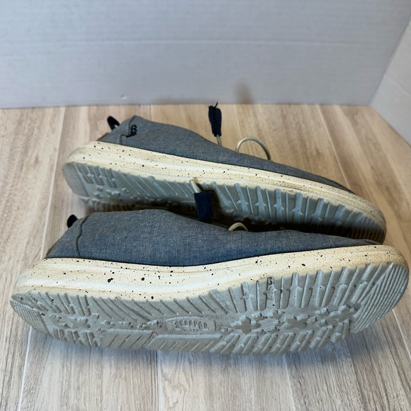 Hey Dude Women's Denim Blue Slip-On Sneakers - Picture 10 of 10